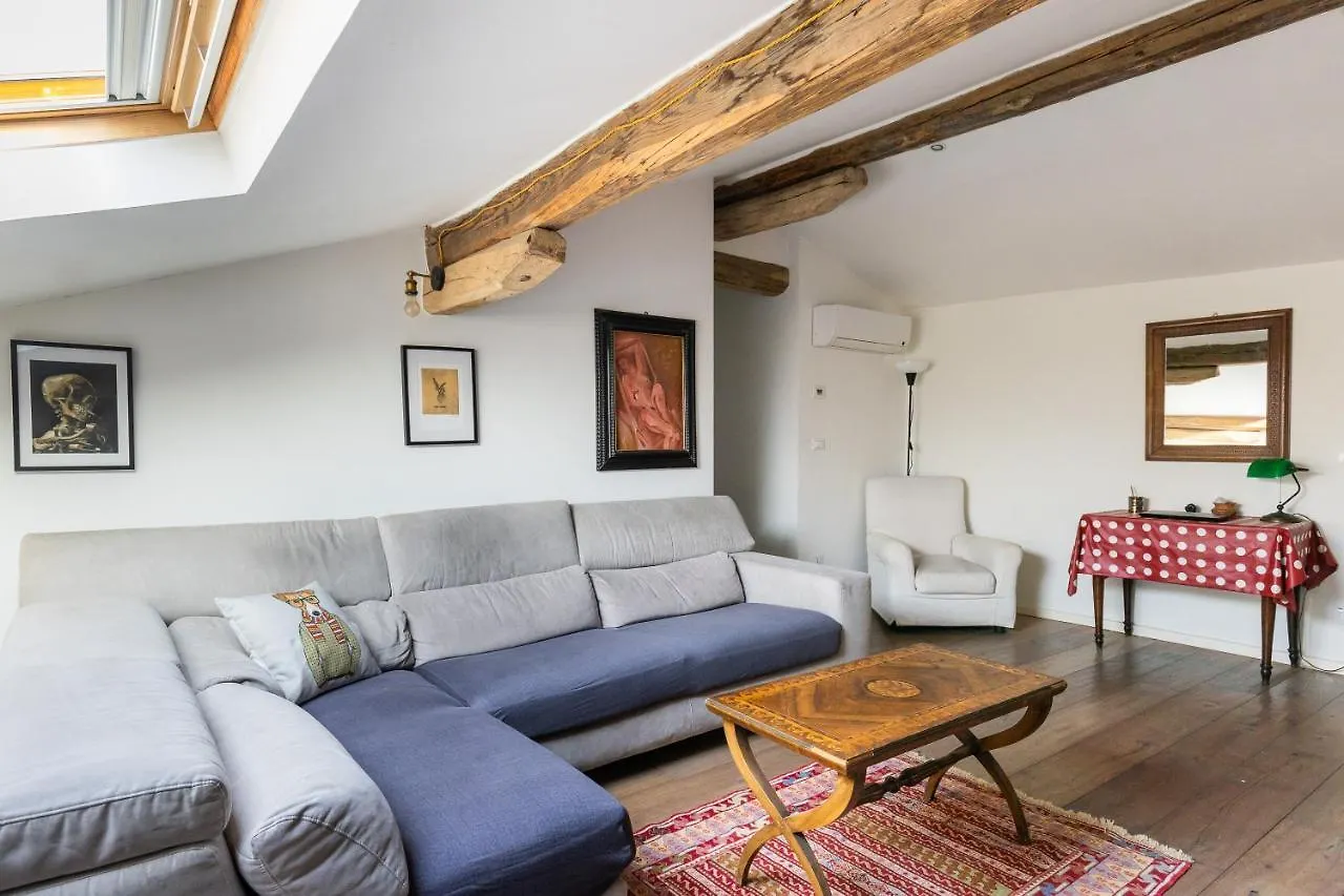 Italy Prestigious Historical Attic In Bologna Apartment