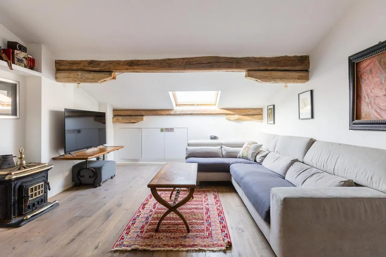 Italy Prestigious Historical Attic In Bologna Apartment Italy