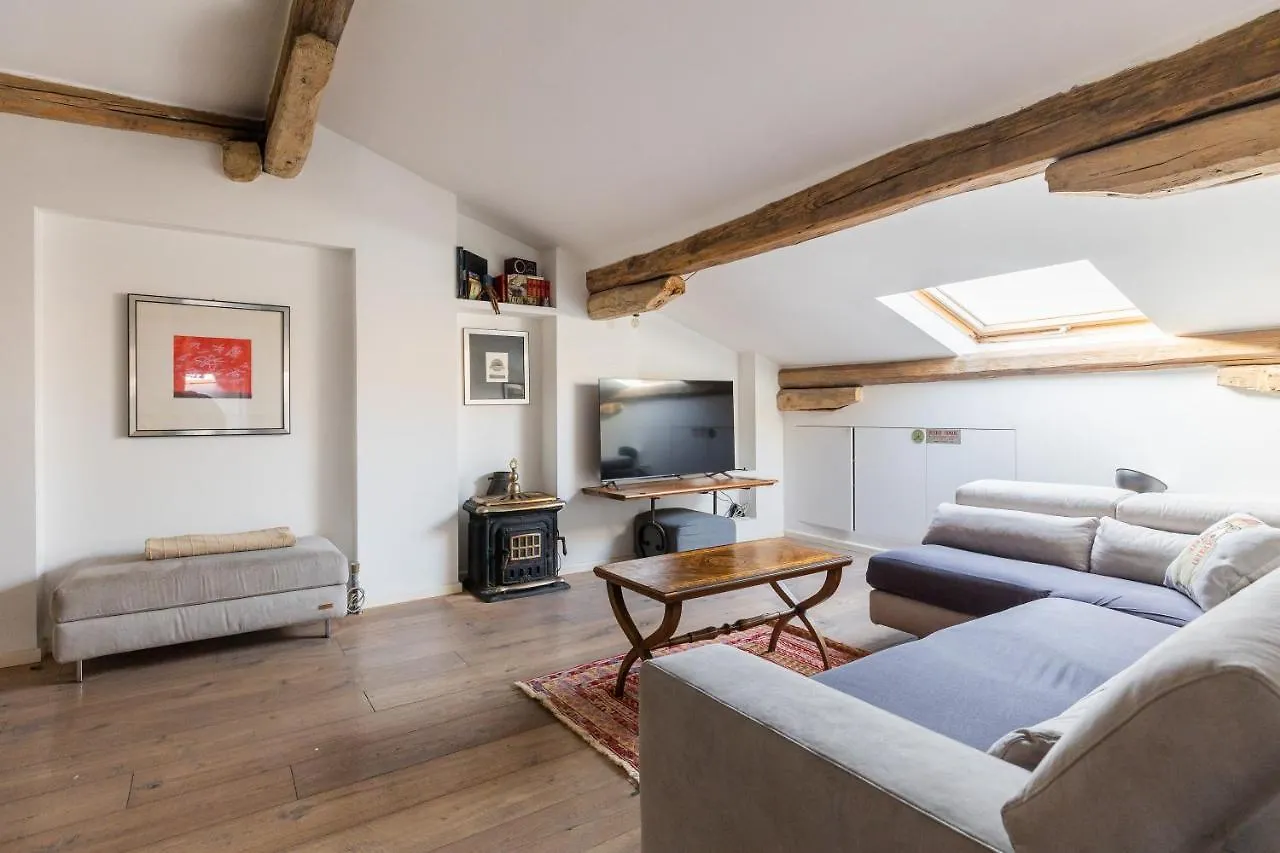 Italy Prestigious Historical Attic In Bologna Apartment